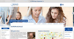 Desktop Screenshot of europaschule.org